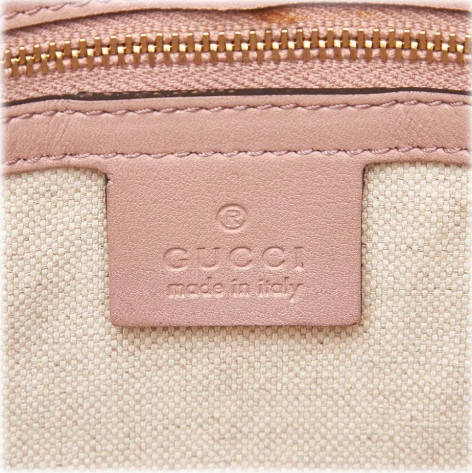 Gucci Vintage - Microguccissima Patent Leather Tote Bag - Pink - Leather Handbag - Luxury High Quality - Avvenice