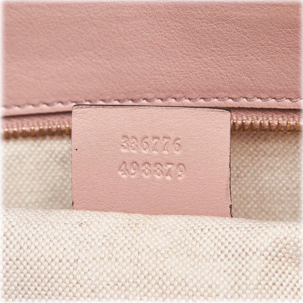 Gucci Vintage - Microguccissima Patent Leather Tote Bag - Pink - Leather Handbag - Luxury High Quality - Avvenice