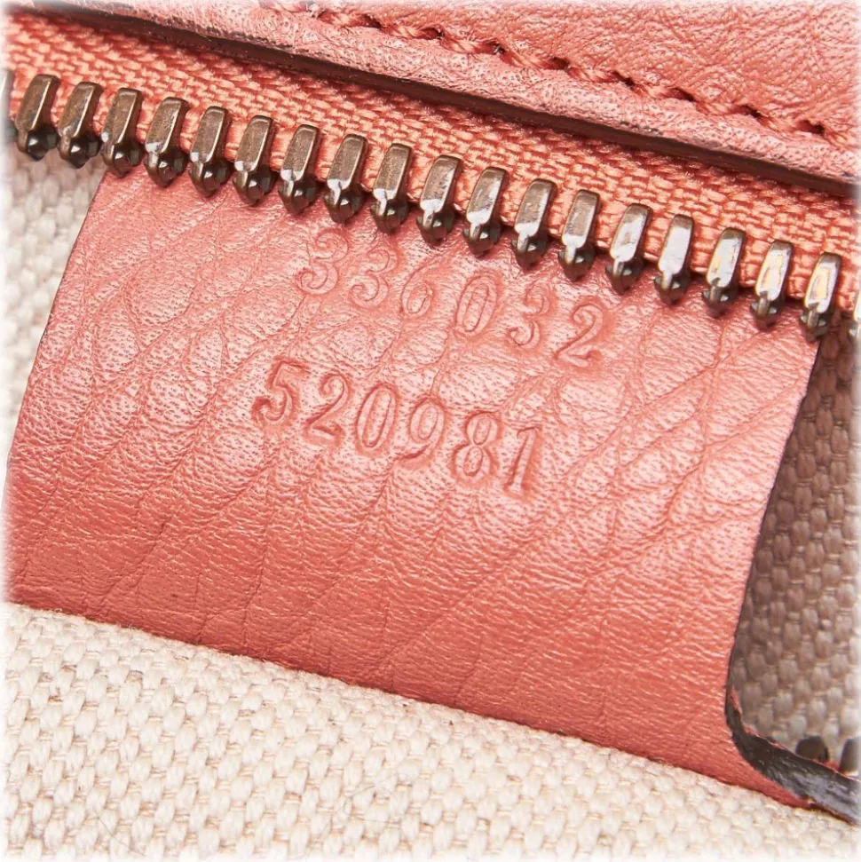 Gucci Vintage - Mini Bamboo Leather Shopper Bag - Pink - Leather Handbag - Luxury High Quality - Avvenice