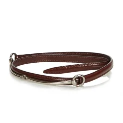 Gucci Vintage - Narrow Horsebit Belt - Brown - Leather Belt - Luxury High Quality - Avvenice