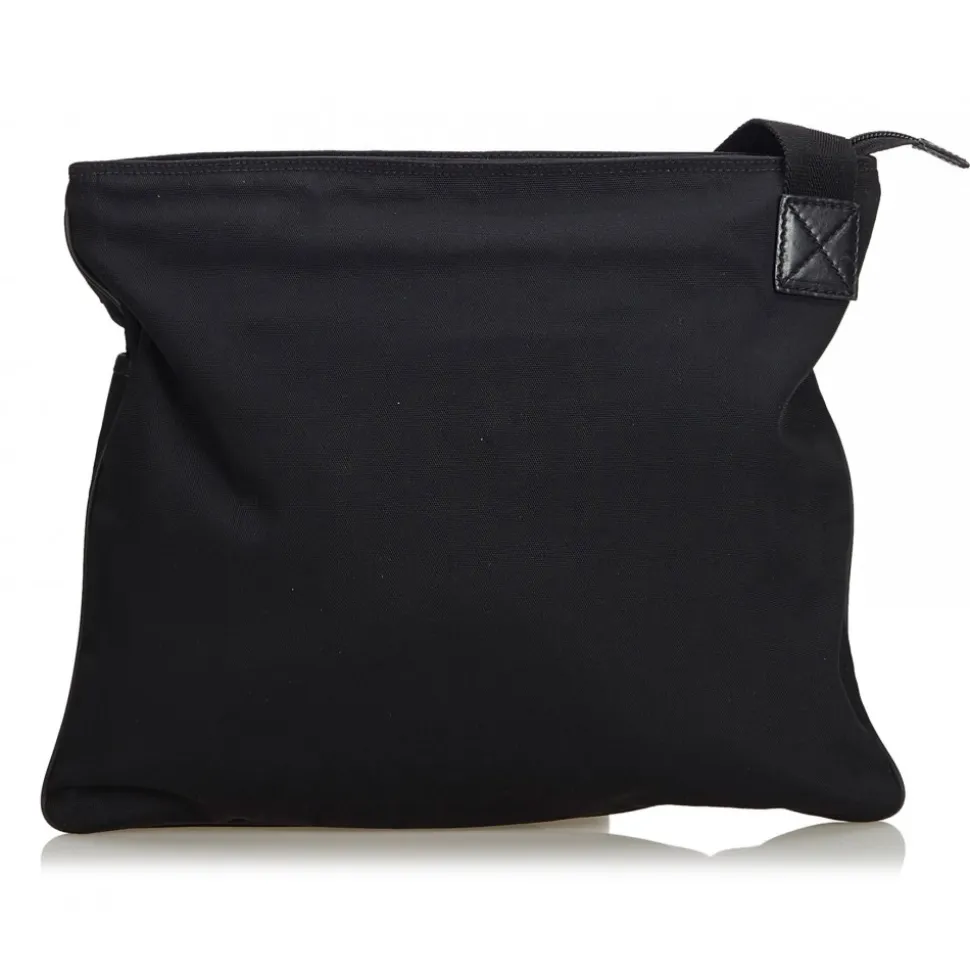 Gucci Vintage - Nylon Crossbody Bag - Black - Leather Handbag - Luxury High Quality - Avvenice