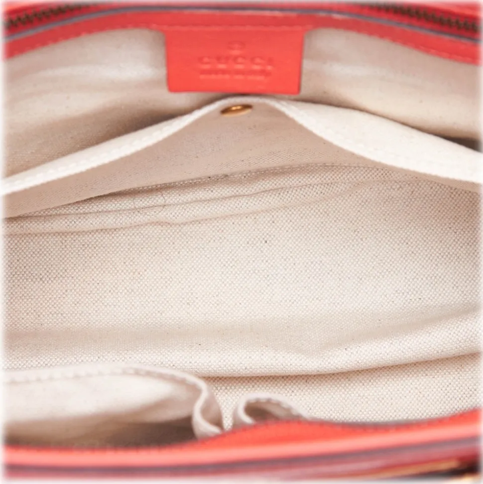 Gucci Vintage - Patent Leather Bright Bit Satchel Bag - Pink - Leather Handbag - Luxury High Quality - Avvenice