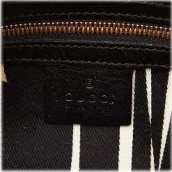 Gucci Vintage - Patent Leather Horsebit Wave Shoulder Bag - Black - Leather Handbag - Luxury High Quality - Avvenice