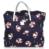 Gucci Vintage - Printed Nylon Tote Bag - Blue - Leather Handbag - Luxury High Quality - Avvenice