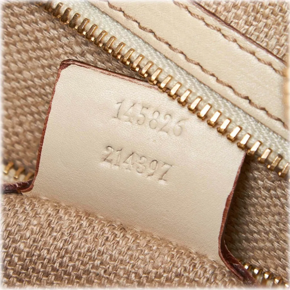 Gucci Vintage - Python Leather Horsebit Creole Shoulder Bag - Brown - Leather Handbag - Luxury High Quality - Avvenice