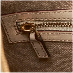 Gucci Vintage - Python Leather Horsebit Creole Shoulder Bag - Brown - Leather Handbag - Luxury High Quality - Avvenice