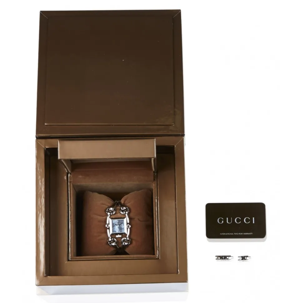 Gucci Vintage - Signoria Watch - Silver Blue - Gucci Watch - Luxury High Quality - Avvenice