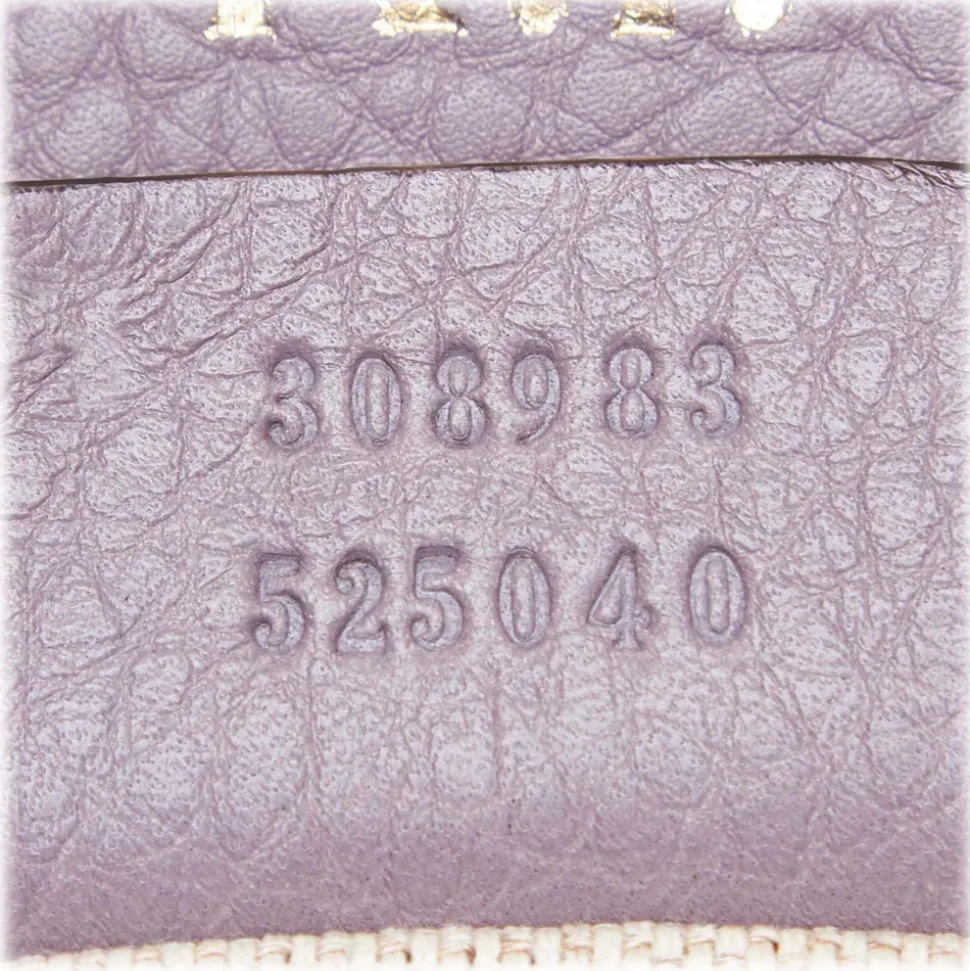 Gucci Vintage - Soho Chain Shoulder Bag - Purple - Leather Handbag - Luxury High Quality - Avvenice