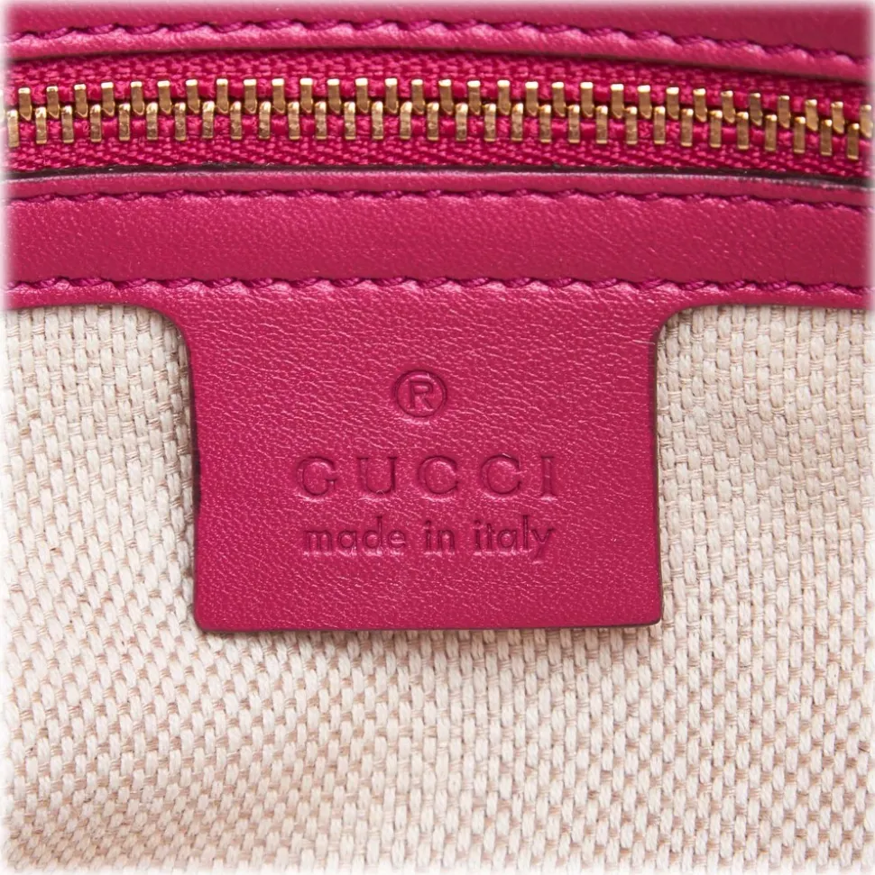 Gucci Vintage - Soho Patent Leather Chain Shoulder Bag - Pink - Leather Handbag - Luxury High Quality - Avvenice