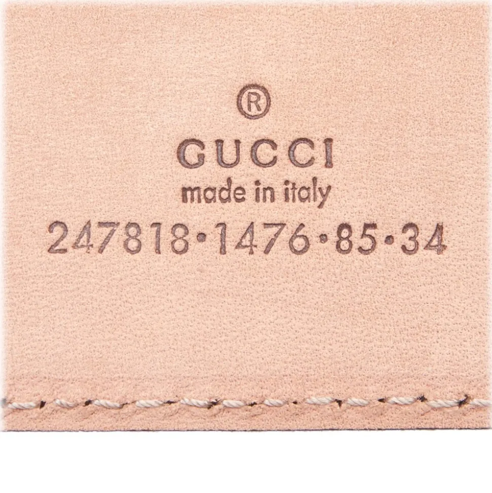 Gucci Vintage - Suede Belt - Black - Leather Belt - Luxury High Quality - Avvenice