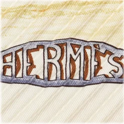 Hermès Vintage - Chevaux De Moghols Silk Scarf - White Ivory Multi - Silk Foulard - Luxury High Quality - Avvenice