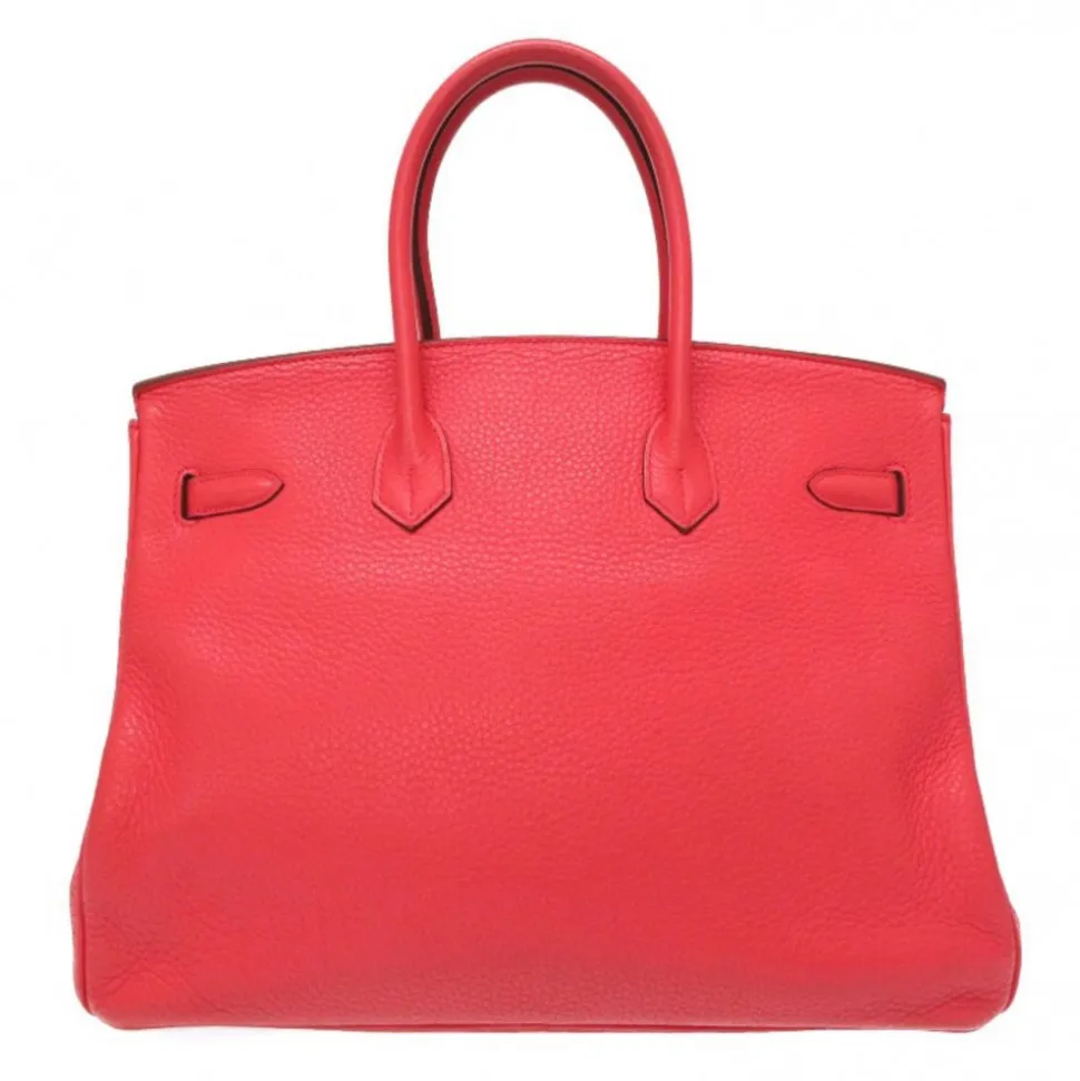 Hermès Vintage - Clemence Birkin 35 Bag - Pink - Leather and Calf Handbag - Luxury High Quality - Avvenice