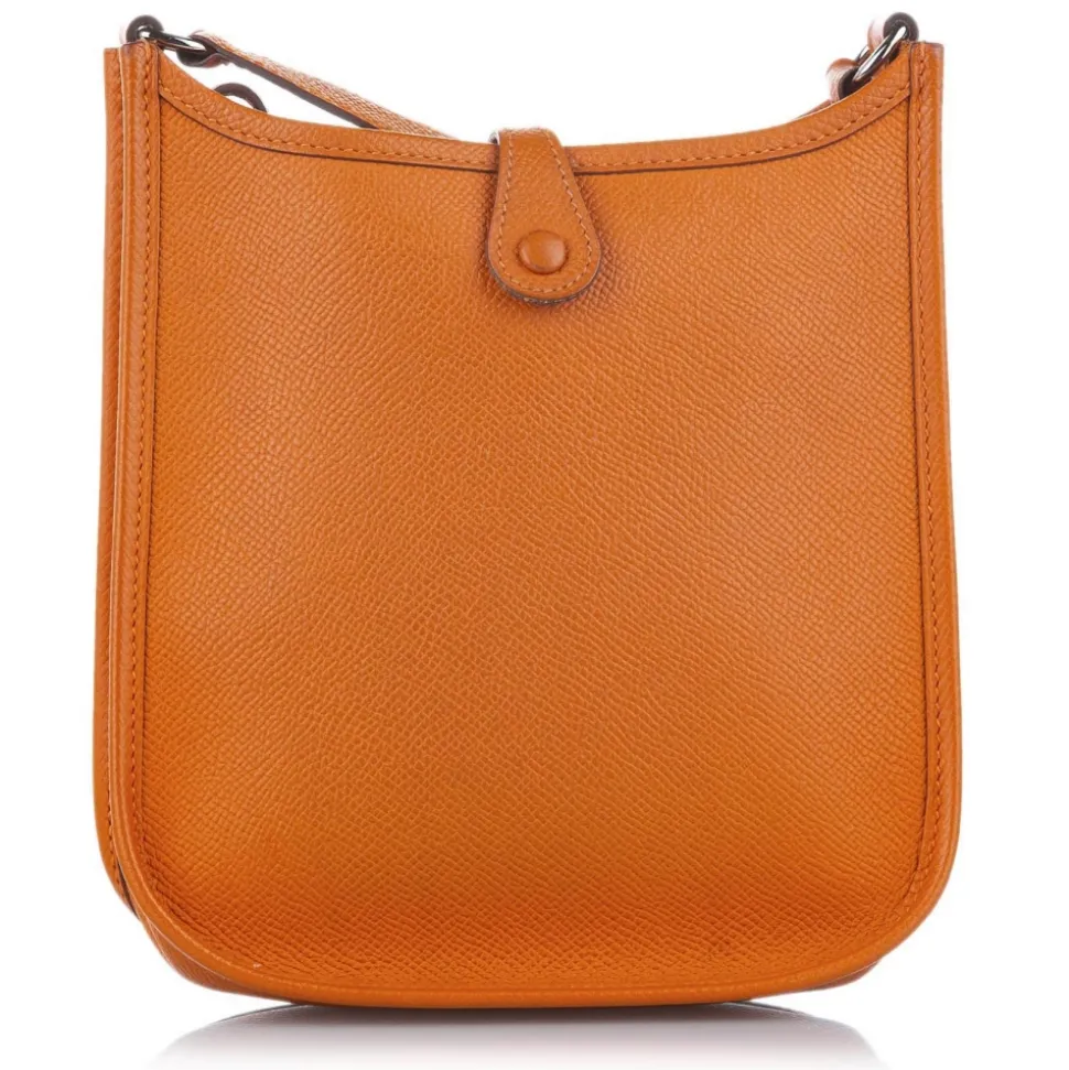 Hermès Vintage - Clemence Evelyne I TPM - Orange - Leather Handbag - Avvenice