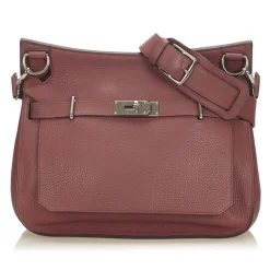 Hermès Vintage - Clemence Jypsiere 34 Bag - Pink - Leather and Calf Handbag - Luxury High Quality - Avvenice