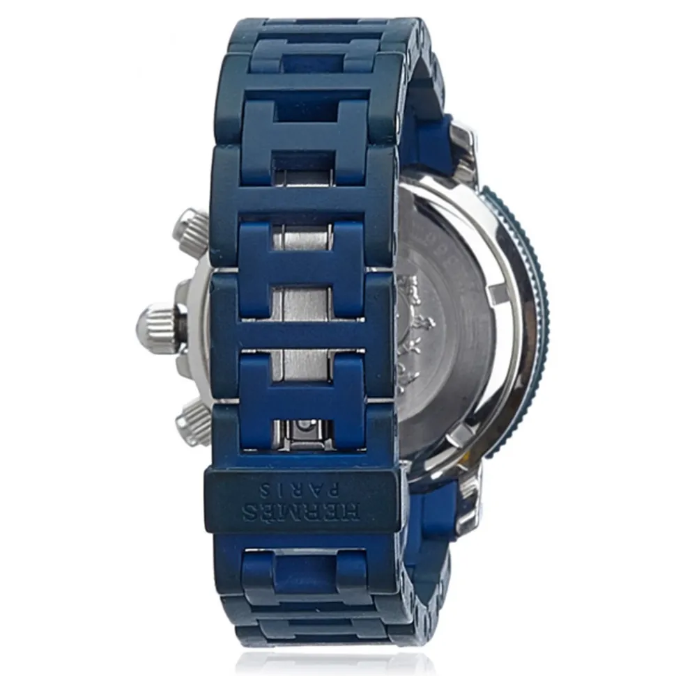 Hermès Vintage - Clipper Diver Watch - Blue Silver - Stainless Steel Watch - Luxury High Quality - Avvenice