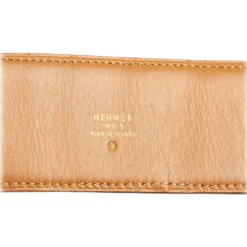 Hermès Vintage - Collier de Chien Belt - Red Gold - Leather Belt - Avvenice