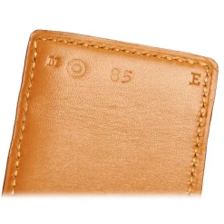 Hermès Vintage - Collier de Chien Belt - Red Gold - Leather Belt - Avvenice