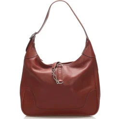 Hermès Vintage - Courchevel Trim II 31 - Brown - Leather Handbag - Avvenice
