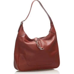 Hermès Vintage - Courchevel Trim II 31 - Brown - Leather Handbag - Avvenice