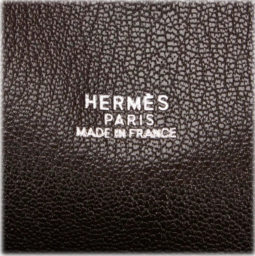 Hermès Vintage - Doha Bag - White Ivory - Leather and Canvas Handbag - Luxury High Quality - Avvenice