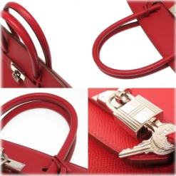 Hermès Vintage - Epsom Birkin 35 Bag - Red - Leather and Calf Handbag - Luxury High Quality - Avvenice