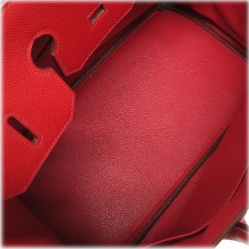 Hermès Vintage - Epsom Birkin 35 Bag - Red - Leather and Calf Handbag - Luxury High Quality - Avvenice