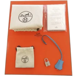 Hermès Vintage - Epsom Birkin 30 - Light Blue - Leather Handbag - Avvenice