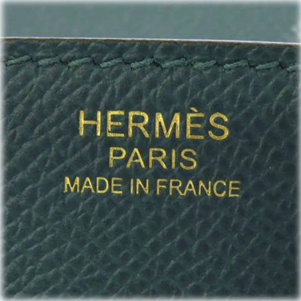 Hermès Vintage - Epsom Birkin 30 - Blue - Leather Handbag - Avvenice