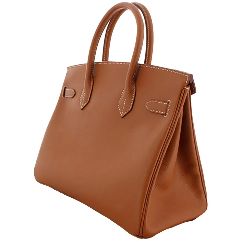 Hermès Vintage - Epsom Birkin 30 - Brown - Leather Handbag - Avvenice