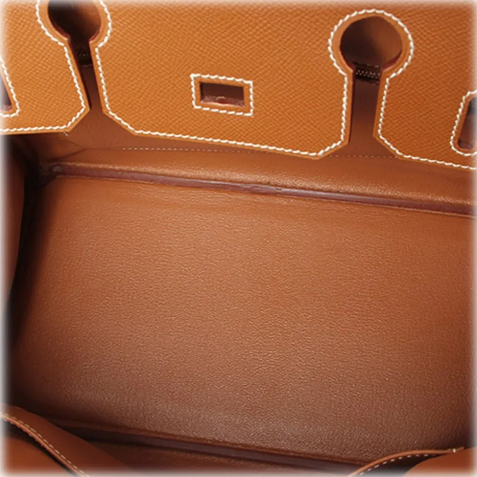 Hermès Vintage - Epsom Birkin 30 - Brown - Leather Handbag - Avvenice