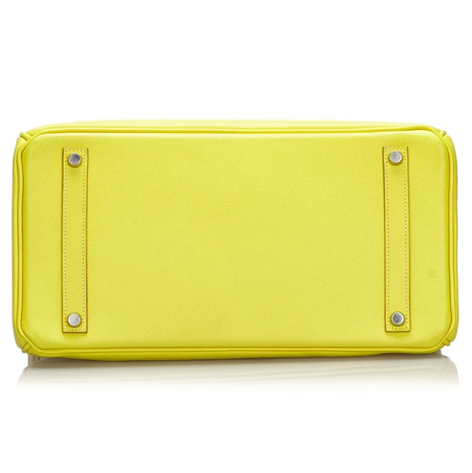 Hermès Vintage - Epsom Birkin 35 Bag - Yellow - Leather and Calf Handbag - Luxury High Quality - Avvenice