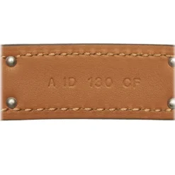 Hermès Vintage - Epsom Kelly Belt - Black Silver - Leather Belt - Luxury High Quality - Avvenice