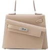 Hermès Vintage - Epsom Kelly en Desordre Sellier 20 - Brown - Leather and Calf Handbag - Luxury High Quality - Avvenice