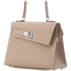 Hermès Vintage - Epsom Kelly en Desordre Sellier 20 - Brown - Leather and Calf Handbag - Luxury High Quality - Avvenice
