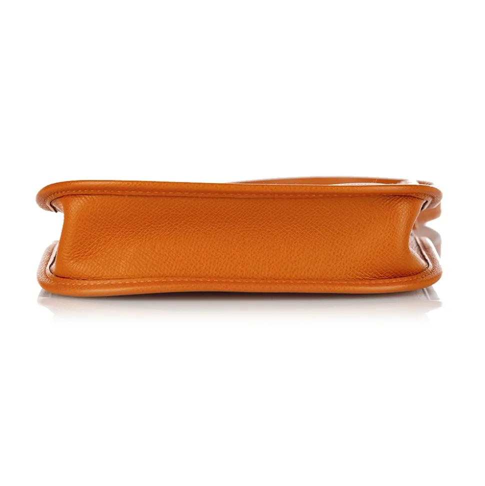 Hermès Vintage - Evelyne TPM - Orange - Leather Handbag - Avvenice