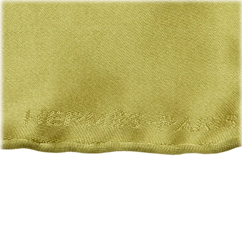 Hermès Vintage - H Logo Silk Scarf - Green - Silk Foulard - Luxury High Quality - Avvenice
