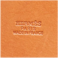 Hermès Vintage - Herbag Cabas MM Bag - Ivory Brown White - Leather and Canvas Handbag - Luxury High Quality - Avvenice