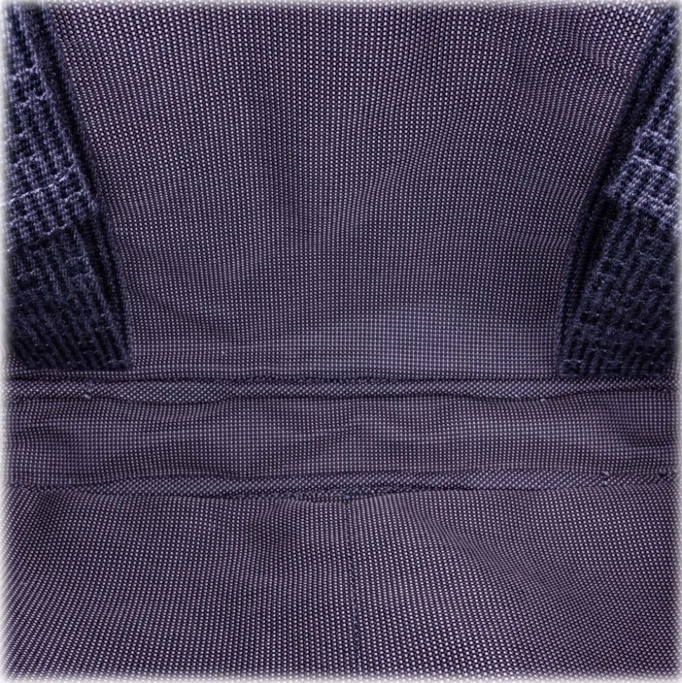 Hermès Vintage - Herline Document Case Bag - Grey Dark Grey - Canvas Bag - Luxury High Quality - Avvenice