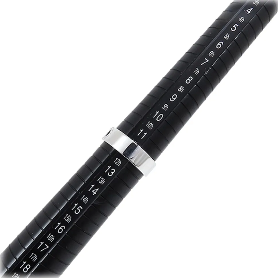 Hermès Vintage - 18K Diamond H DAncre Ring - Silver - Diamond Ring - Avvenice