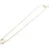 Hermès Vintage - 18k Diamond Vertige Coeur Necklace - Rose Gold - Gold Necklace - Avvenice