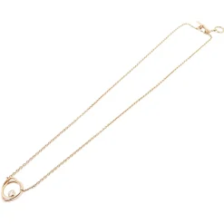 Hermès Vintage - 18k Diamond Vertige Coeur Necklace - Rose Gold - Gold Necklace - Avvenice