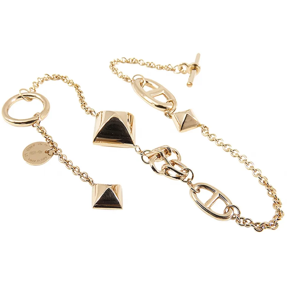 Hermès Vintage - 18K Ronde Multi Bracelet - Rose Gold - Gold Bracelet - Avvenice