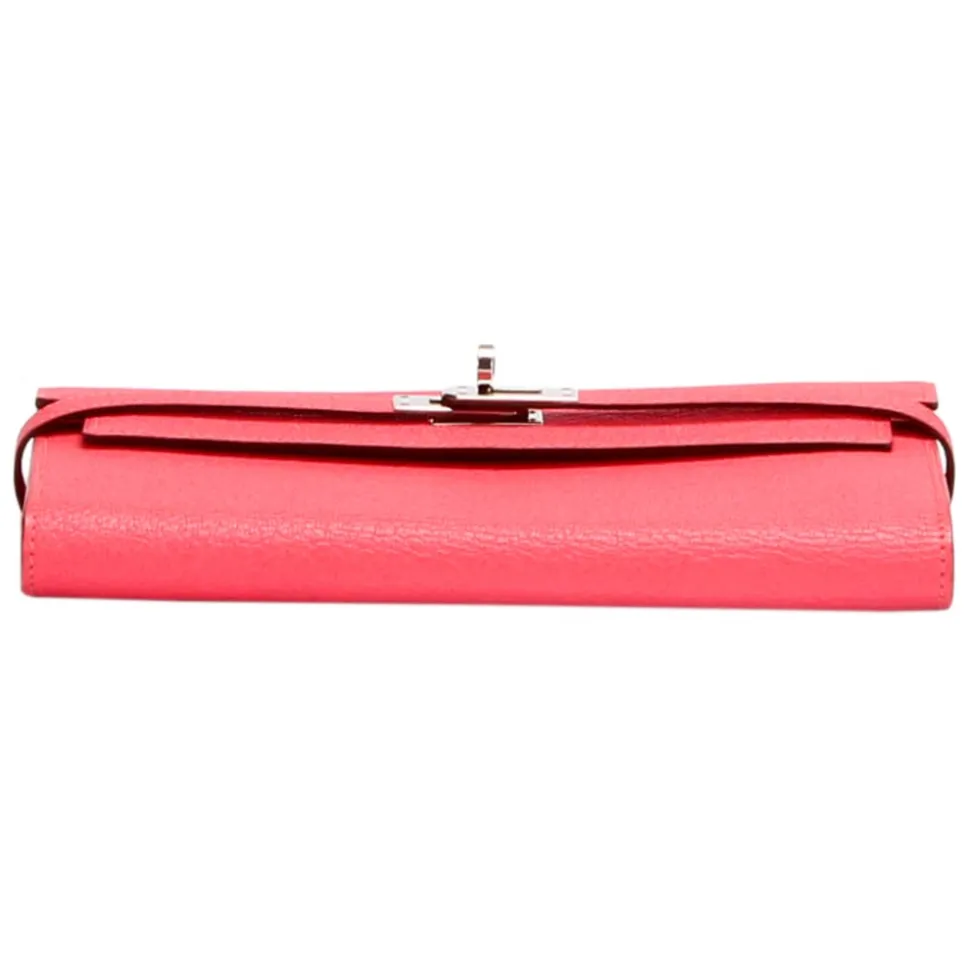 Hermès Vintage - Kelly Leather Wallet - Pink - Leather Wallet - Avvenice
