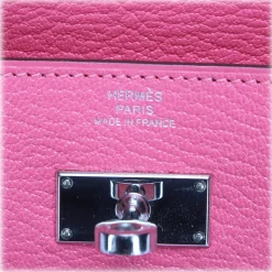 Hermès Vintage - Kelly Leather Wallet - Pink - Leather Wallet - Avvenice