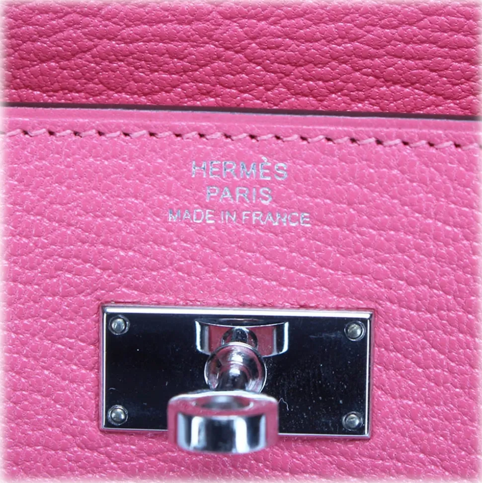 Hermès Vintage - Kelly Leather Wallet - Pink - Leather Wallet - Avvenice