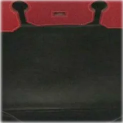 Hermès Vintage - Kushbel Birkin 35 - Dark Gray Red - Leather Handbag - Avvenice