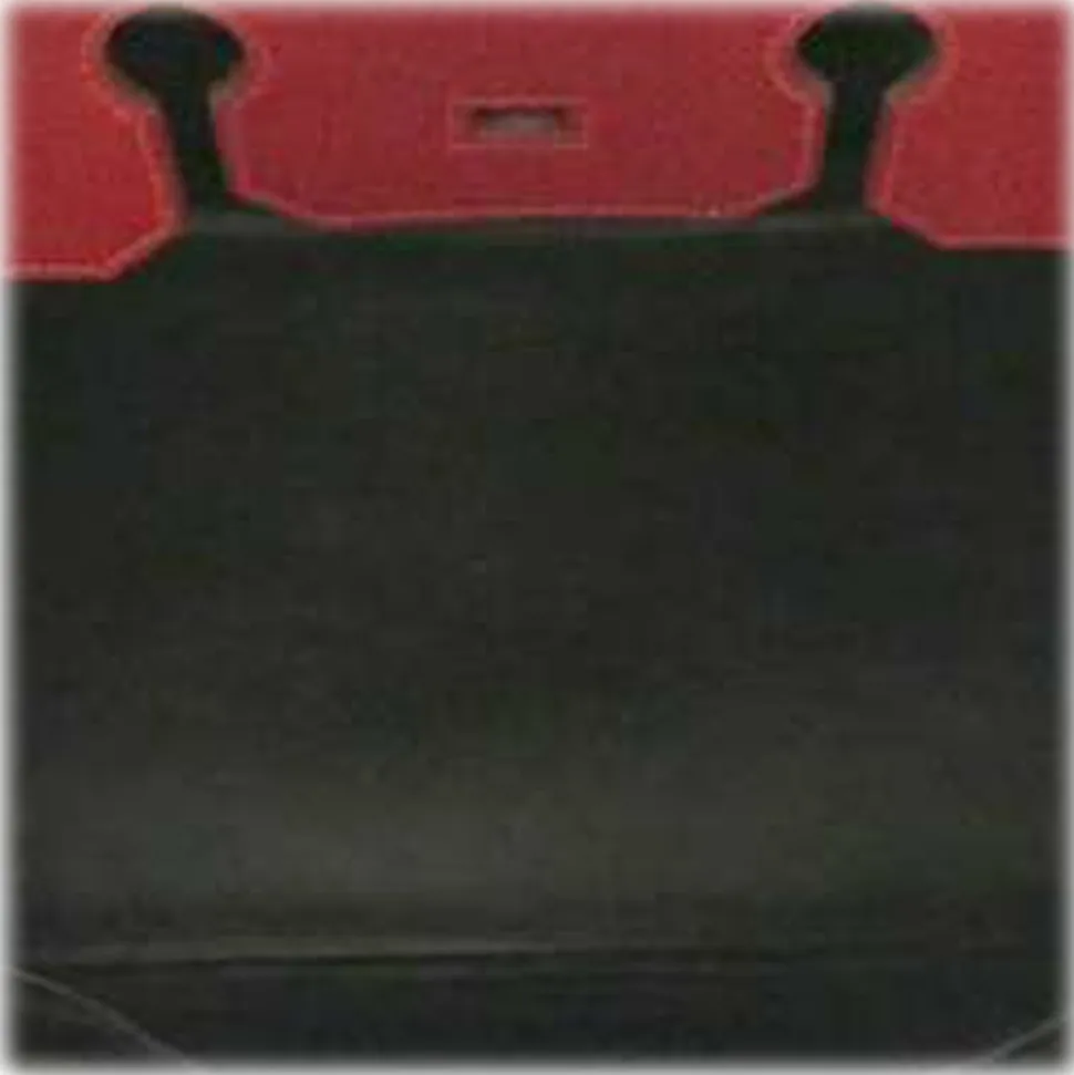 Hermès Vintage - Kushbel Birkin 35 - Dark Gray Red - Leather Handbag - Avvenice