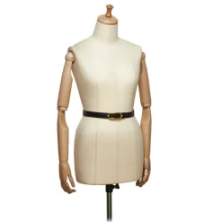 Hermès Vintage - Leather Belt - Black Gold - Leather Belt - Luxury High Quality - Avvenice