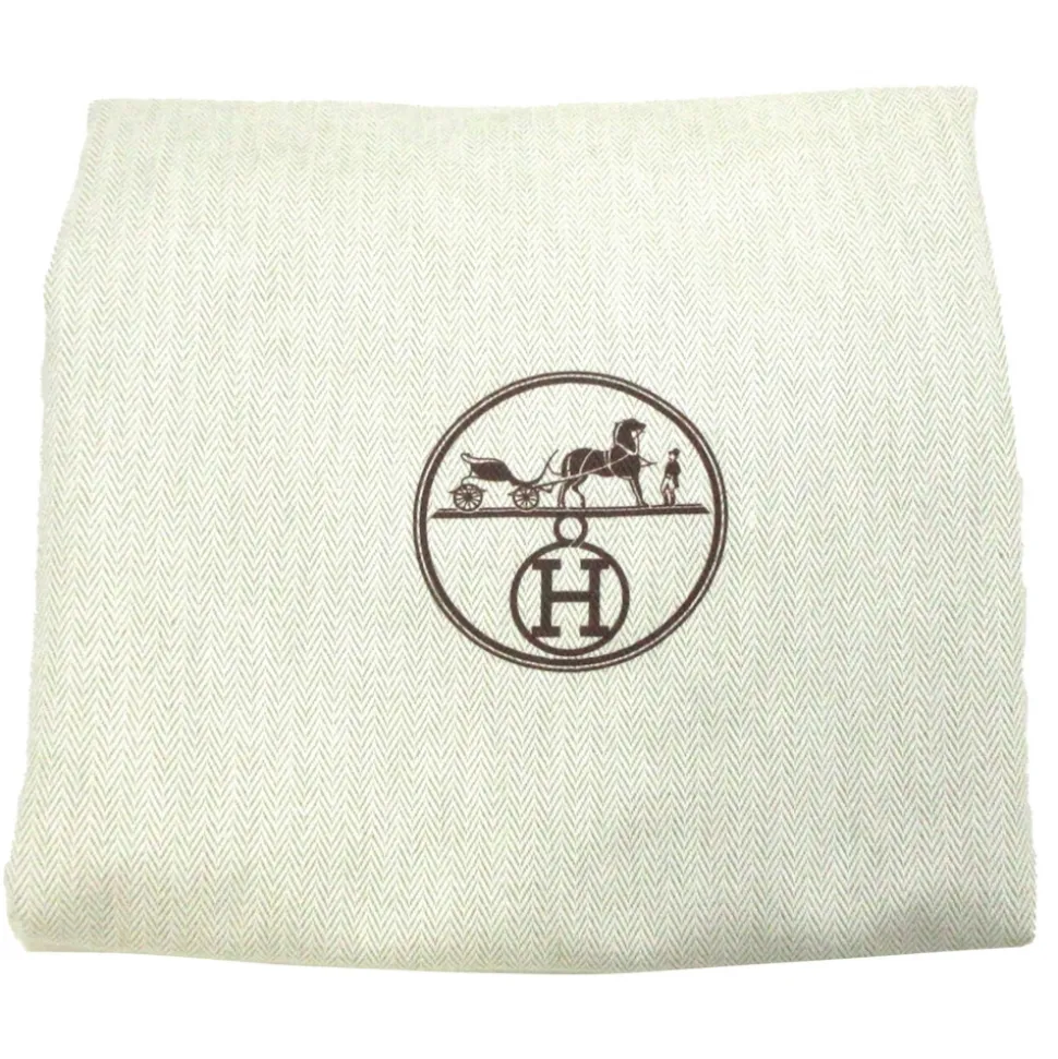 Hermès Vintage - Marwari GM - Brown Beige - Canvas Handbag - Avvenice