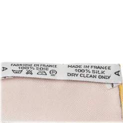 Hermès Vintage - Nec Mergitur Silk Scarf - White Multi - Silk Foulard - Luxury High Quality - Avvenice